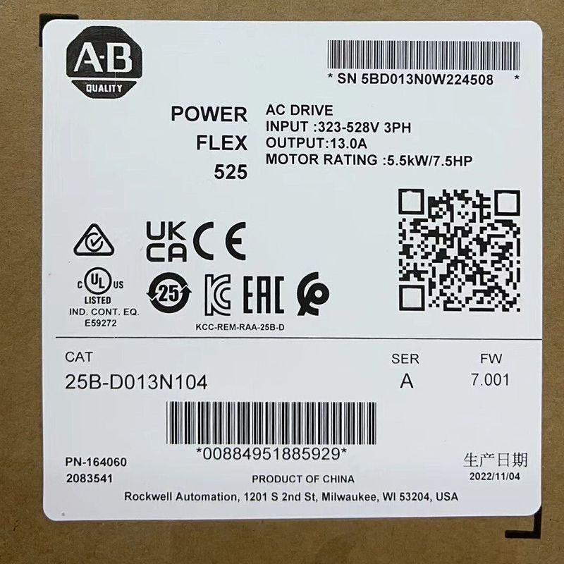 AB 25B-D013N104 AC Drive