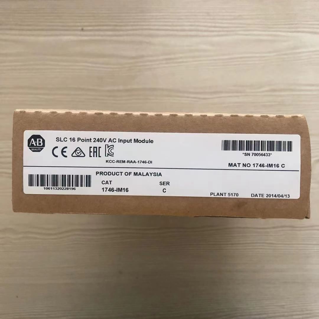 AB 1746-IM16 SLC 500 16-Channel AC Input Module