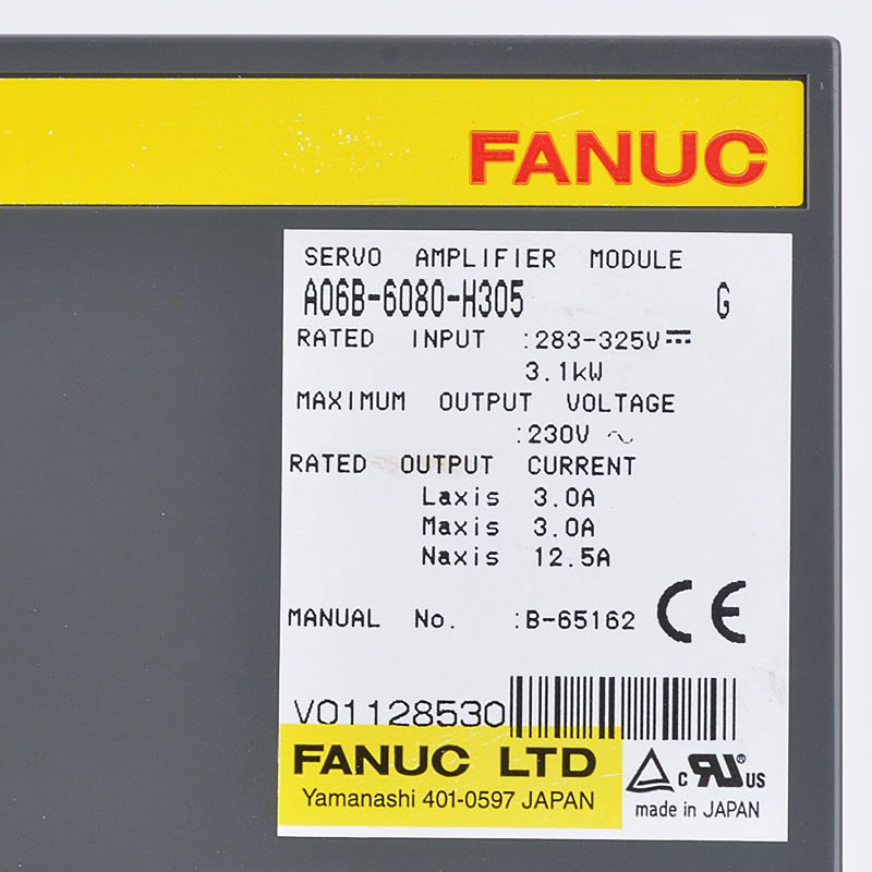 Fanuc AC Servo Drive A06B-6080-H305